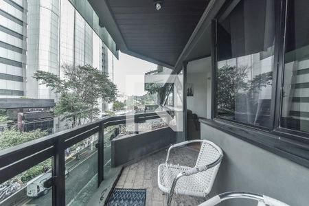 Apartamento para alugar com 49m², 1 quarto e 1 vaga Apartamento para alugar com 49m², 1 quarto e 1 vagaVaranda