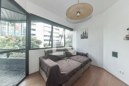Sala  de apartamento para alugar com 1 quarto, 49m² em Cidade Monções, São Paulo