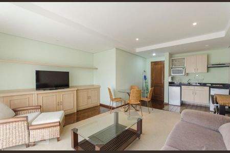 Sala de apartamento para alugar com 1 quarto, 52m² em Pinheiros, São Paulo
