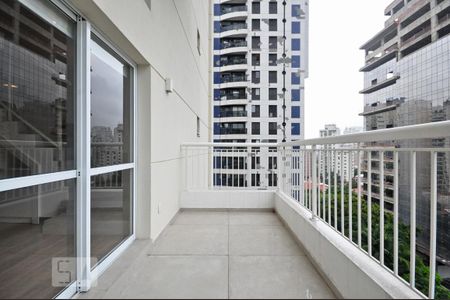 Apartamento para alugar com 78m², 1 quarto e 1 vagaVaranda