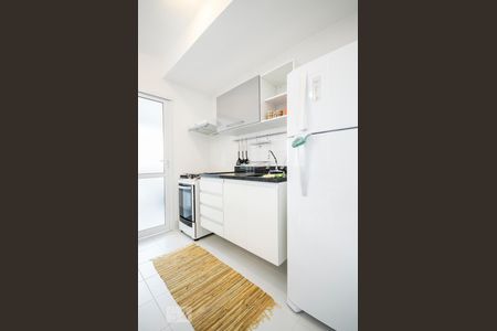 Cozinha de apartamento à venda com 1 quarto, 47m² em Centro, São Paulo