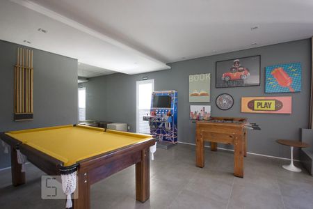 Apartamento à venda com 47m², 1 quarto e 1 vaga Apartamento à venda com 47m², 1 quarto e 1 vagaSalão de jogos