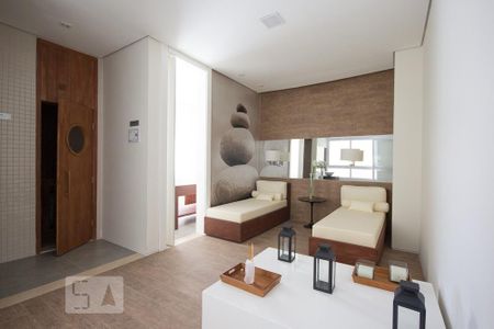Apartamento à venda com 47m², 1 quarto e 1 vaga Apartamento à venda com 47m², 1 quarto e 1 vagaSala de descanso e sauna