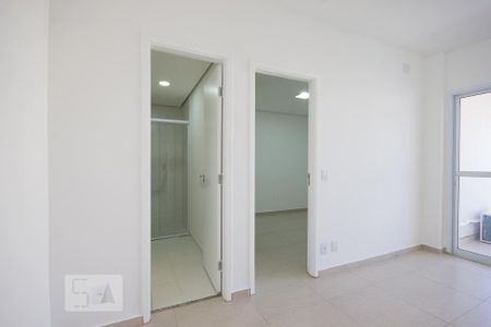 Apartamento à venda com 47m², 1 quarto e 1 vaga Apartamento à venda com 47m², 1 quarto e 1 vagaSala, entrada para o banheiro e quarto