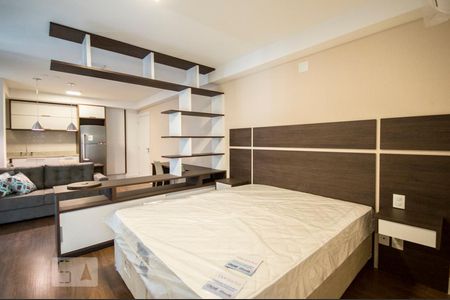 Quarto/Sala de apartamento à venda com 1 quarto, 54m² em Brooklin Paulista, São Paulo
