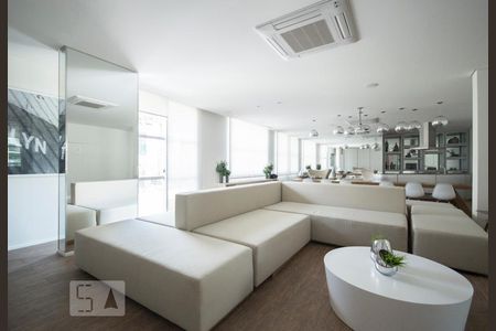 Salão de Festas/Gourmet de apartamento à venda com 1 quarto, 54m² em Brooklin Paulista, São Paulo