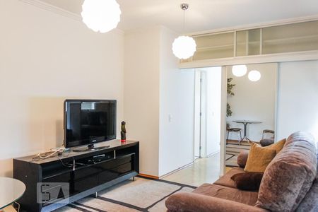 Sala de apartamento para alugar com 1 quarto, 40m² em Vila Olímpia, São Paulo