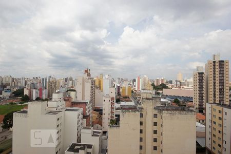 Vista da sacada de apartamento à venda com 1 quarto, 56m² em Centro, Campinas