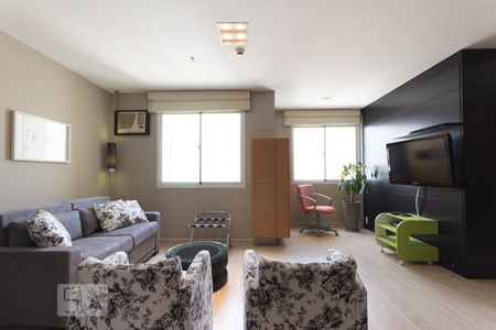 Sala de apartamento à venda com 1 quarto, 50m² em Vila Olímpia, São Paulo