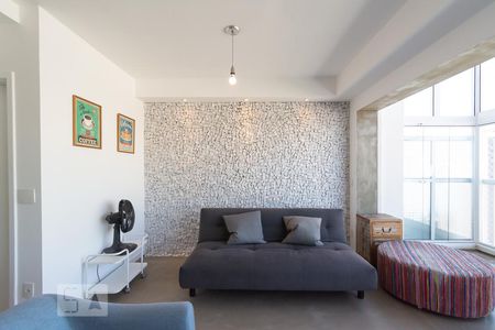 Sala de apartamento à venda com 1 quarto, 83m² em Vila Gertrudes, São Paulo