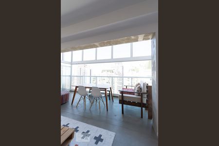 Sala de apartamento à venda com 1 quarto, 83m² em Vila Gertrudes, São Paulo