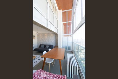 Varanda Integrada de apartamento à venda com 1 quarto, 83m² em Vila Gertrudes, São Paulo