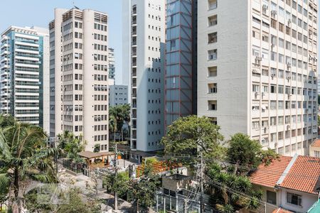 Vista da Sacada de apartamento para alugar com 1 quarto, 30m² em Jardim Paulista, São Paulo