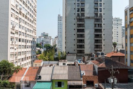 Vista do Quarto de apartamento para alugar com 1 quarto, 30m² em Jardim Paulista, São Paulo