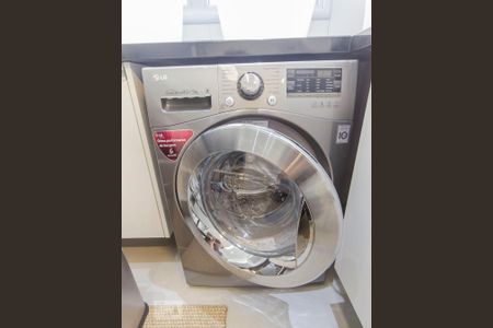 Apartamento para alugar com 40m², 1 quarto e 1 vagaDetalhe area de serviço