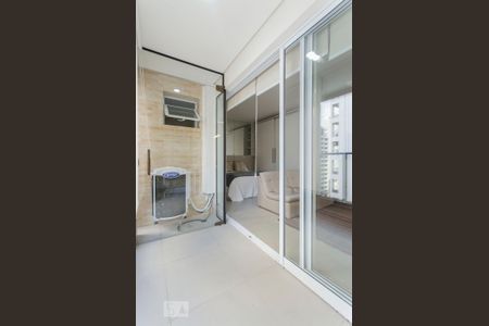Varanda de apartamento para alugar com 1 quarto, 40m² em Paraíso, São Paulo