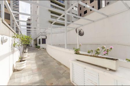 Fachada de kitnet/studio para alugar com 1 quarto, 38m² em Cerqueira César, São Paulo