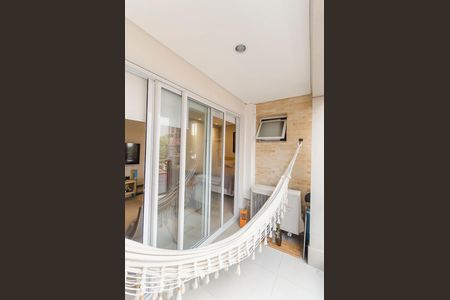 Varanda de kitnet/studio para alugar com 1 quarto, 40m² em Paraíso, São Paulo