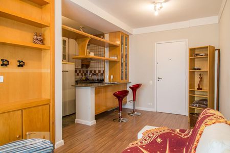 Sala de apartamento para alugar com 1 quarto, 36m² em Jardim Paulista, São Paulo