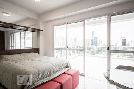 Suíte/Sala de apartamento à venda com 1 quarto, 57m² em Brooklin Paulista, São Paulo