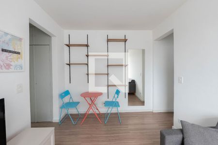 Sala de apartamento à venda com 1 quarto, 48m² em Bela Vista, São Paulo