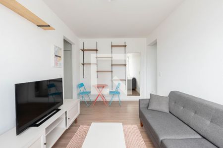 Sala de apartamento à venda com 1 quarto, 48m² em Bela Vista, São Paulo