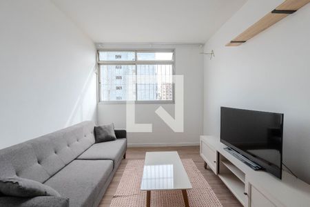 Sala de apartamento à venda com 1 quarto, 48m² em Bela Vista, São Paulo