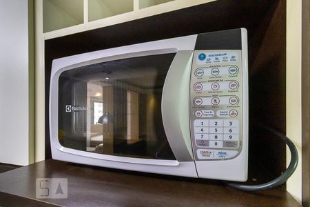Studio para alugar com 51m², 1 quarto e 1 vagaCozinha - Micro-ondas