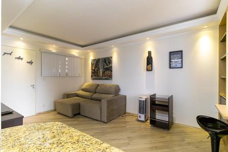 Sala de kitnet/studio para alugar com 1 quarto, 51m² em Centro, Campinas