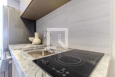 Studio à venda com 34m², 1 quarto e sem vagaCozinha