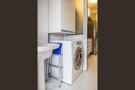 Área de Serviço de apartamento para alugar com 2 quartos, 63m² em Vila Gertrudes, São Paulo