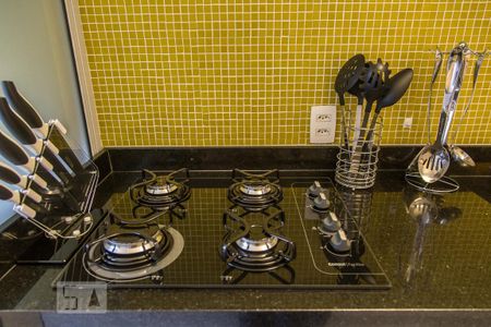 Cozinha de apartamento para alugar com 2 quartos, 63m² em Vila Gertrudes, São Paulo