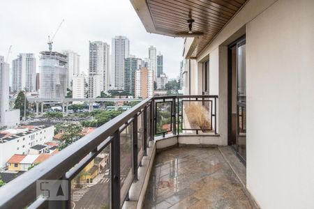 Varanda de apartamento à venda com 4 quartos, 270m² em Brooklin Paulista, São Paulo