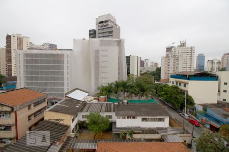 Vista da sala de apartamento à venda com 3 quartos, 94m² em Vila Olímpia, São Paulo