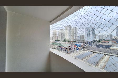 Varanda da Sala de apartamento para alugar com 2 quartos, 55m² em Vila Hamburguesa, São Paulo