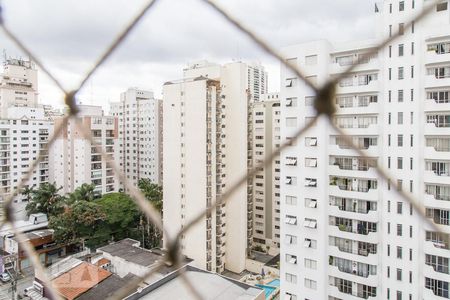 Vista da Varanda de apartamento para alugar com 2 quartos, 61m² em Brooklin Paulista, São Paulo