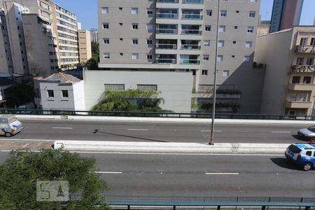 Vista de kitnet/studio para alugar com 1 quarto, 29m² em Vila Buarque, São Paulo