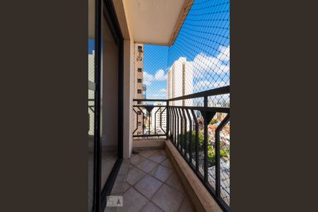 varanda da Sala de apartamento para alugar com 2 quartos, 64m² em Vila Monte Alegre, São Paulo