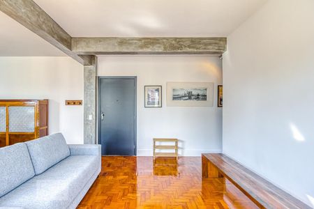 Sala de apartamento à venda com 1 quarto, 65m² em Vila Nova Conceição, São Paulo