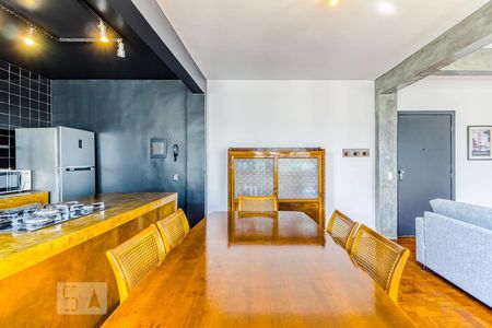 Sala de apartamento à venda com 1 quarto, 65m² em Vila Nova Conceição, São Paulo