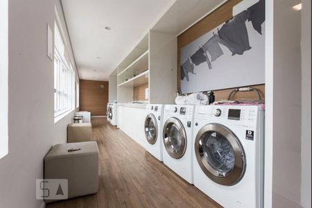 Lavanderia de kitnet/studio à venda com 1 quarto, 32m² em Brooklin Paulista, São Paulo