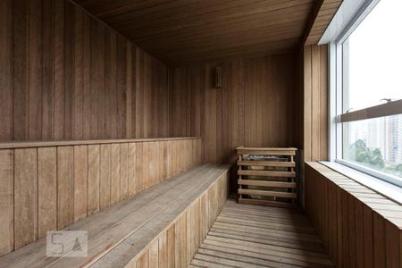 Sauna de kitnet/studio à venda com 1 quarto, 32m² em Brooklin Paulista, São Paulo