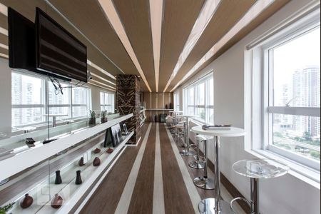 Lounge de kitnet/studio à venda com 1 quarto, 32m² em Brooklin Paulista, São Paulo