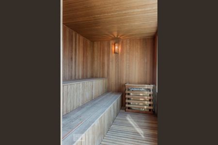 Studio à venda com 32m², 1 quarto e 1 vagaSauna