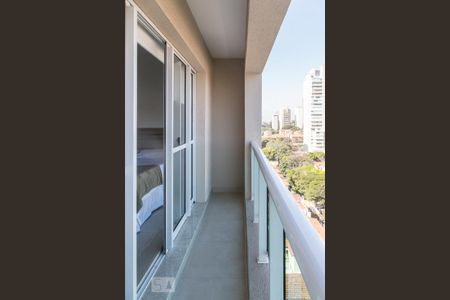 Studio à venda com 31m², 1 quarto e 1 vagaVaranda