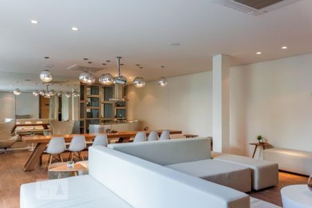 Apartamento para alugar com 27m², 1 quarto e 1 vagaSalão de festas