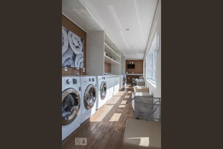 Studio à venda com 27m², 1 quarto e 1 vagaLavanderia