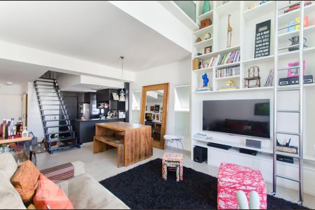 Apartamento para alugar com 74m², 1 quarto e 1 vaga Apartamento para alugar com 74m², 1 quarto e 1 vagaSala