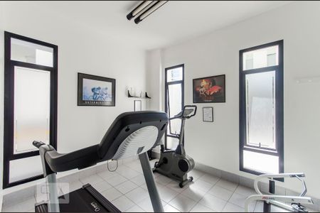 Apartamento para alugar com 74m², 1 quarto e 1 vaga Apartamento para alugar com 74m², 1 quarto e 1 vagaAcademia