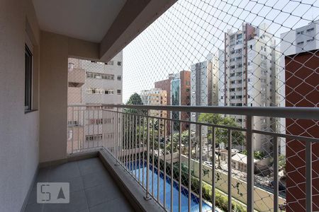 Varanda de apartamento para alugar com 1 quarto, 55m² em Bela Vista, São Paulo